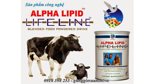 Sữa non Alpha Lipid chứa rất nhiều dưỡng chất thiết yếu đối với cơ thể